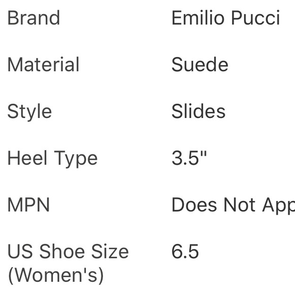 EMILIO PUCCI SIZE 37.5 BROWN SUEDE PEEP TOE - Picture 8 of 8